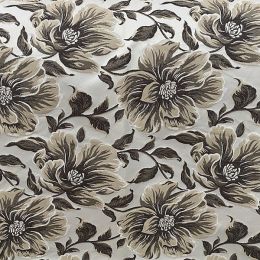 Жаккард Цветы - 6678-2 - Обивочная ткань Цветы
