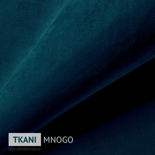 Фото фактуры велюра “12” (однотонный синий)