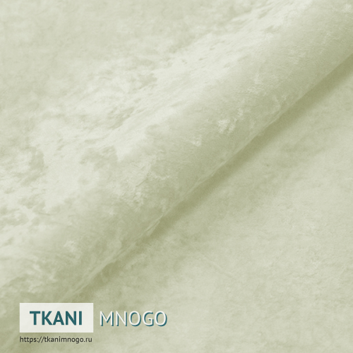 Фото обивки велюра “Own-1” (однотонный белый)