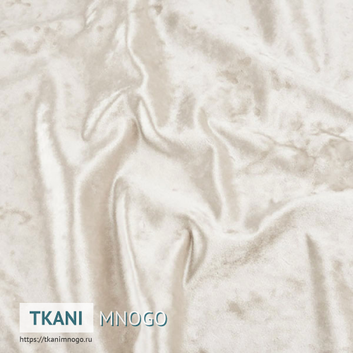 Фото внешнего вида велюра “5” (однотонный бежевый)